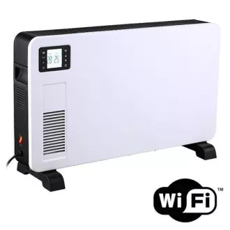 Convectoare de aer cald Solight 2300W, WiFi, LCD, ventilator, temporizator, termostat reglabil