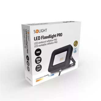 Reflector LED Solight PRO, 10W, 920lm, 5000K, IP65