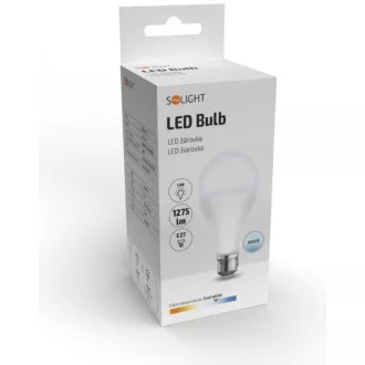 Bec cu LED Solight, formă clasică, 15W, E27, 6000K, 220°, 1275lm