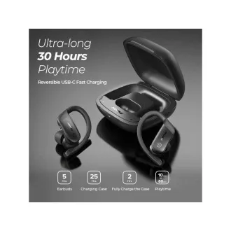 MPOW Flame Lite - căști bluetooth sport, negru