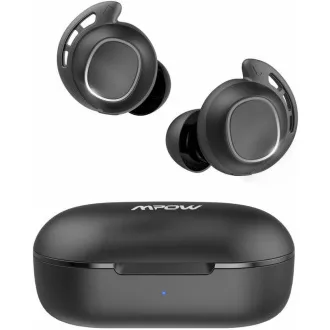 MPOW M30 - căști fără fir cu cutie reîncărcabilă, negru MPOW M30 - căști fără fir cu cutie reîncărcabilă, negru