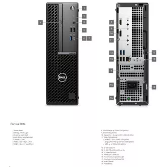 PC DELL OptiPlex 7020 SFF/180W/TPM/i3 14100/8GB/512GB SSD/Integrated/WLAN/vPro/Kb/Mouse/W11 Pro/3Y PS NBD PC DELL OptiPlex 7020 SFF/180W/TPM/i3 14100/8GB/512GB SSD/Integrated/WLAN/vPro/Kb/Mouse/W11 Pro/3Y PS NBD