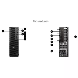 DELL PC Pro Max Slim FCS1250/360W/TPM/U7-265/16GB/512SSD/Integrat/vPro/Kb/Mouse/W11 Pro/3Y PS NBD DELL PC Pro Max Slim FCS1250/360W/TPM/U7-265/16GB/512SSD/Integrat/vPro/Kb/Mouse/W11 Pro/3Y PS NBD