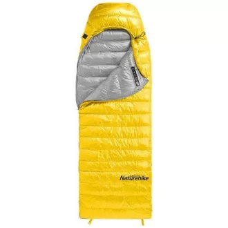 Sac de dormit Naturehike în jos CW400 750FP 930g dimensiune. L - galben Sac de dormit Naturehike în jos CW400 750FP 930g dimensiune. L - galben