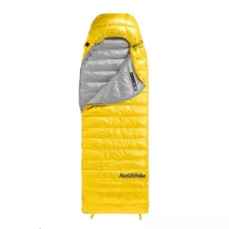 Sac de dormit Naturehike în jos CW400 750FP 930g dimensiune. L - galben Sac de dormit Naturehike în jos CW400 750FP 930g dimensiune. L - galben
