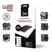 Sticlă hibridă 3mk FlexibleGlass Max pentru Apple iPhone 11 Pro Max, negru