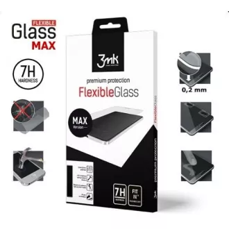 Sticlă hibridă 3mk FlexibleGlass Max pentru Apple iPhone 11 Pro Max, negru Sticlă hibridă 3mk FlexibleGlass Max pentru Apple iPhone 11 Pro Max, negru