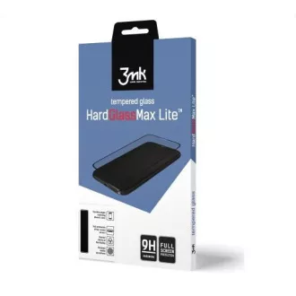Sticlă temperată 3mk HardGlass Max Lite pentru Apple iPhone 11, negru