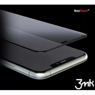 Sticlă hibridă 3mk NeoGlass pentru Apple iPhone 11 Pro Max, negru Sticlă hibridă 3mk NeoGlass pentru Apple iPhone 11 Pro Max, negru