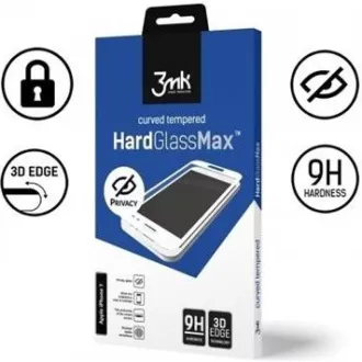 Sticlă călită 3mk HardGlass MAX Privacy pentru Apple iPhone 11 Pro, negru Sticlă călită 3mk HardGlass MAX Privacy pentru Apple iPhone 11 Pro, negru