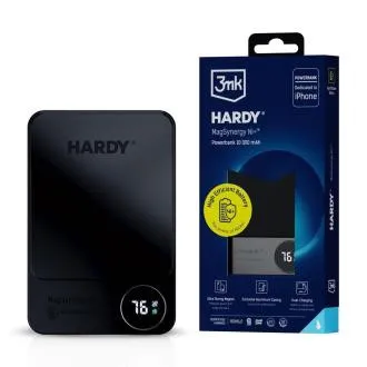Powerbank 3mk - HARDY MagSynergy Ni+ 10.000 mAh, încărcare fără fir Powerbank 3mk - HARDY MagSynergy Ni+ 10.000 mAh, încărcare fără fir