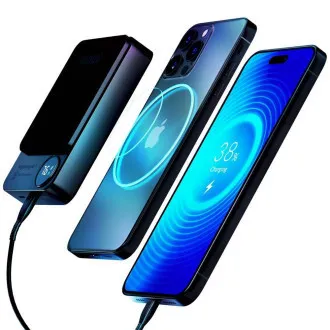 Powerbank 3mk - HARDY MagSynergy Ni+ 10.000 mAh, încărcare fără fir Powerbank 3mk - HARDY MagSynergy Ni+ 10.000 mAh, încărcare fără fir