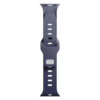 Curea de ceas 3mk pentru Apple 38/40/41 mm gri