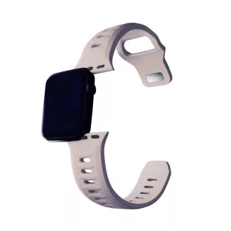 Curea de ceas 3mk pentru Apple 38/40/41 mm Latte