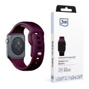 Curea de ceas 3mk pentru Apple 38/40/41 mm Mulberry