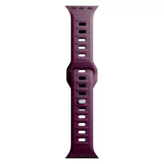 Curea de ceas 3mk pentru Apple 38/40/41 mm Mulberry