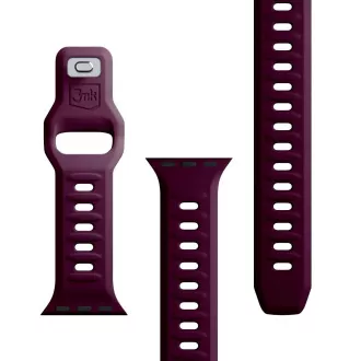 Curea de ceas 3mk pentru Apple 38/40/41 mm Mulberry