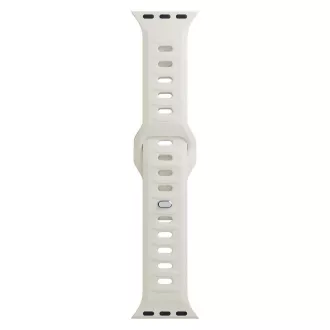 Curea de ceas 3mk pentru Apple 38/40/41 mm, culoare nud