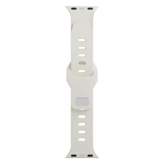 Curea de ceas 3mk pentru Apple 38/40/41 mm, culoare nud