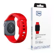 Curea de ceas 3mk pentru Apple 38/40/41 mm, roșie