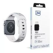 Curea de ceas 3mk pentru Apple 38/40/41 mm, albă
