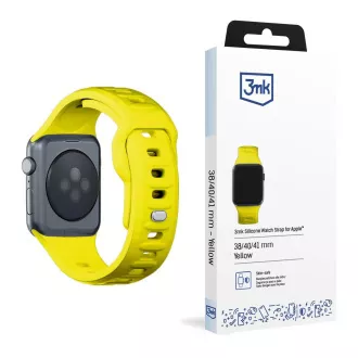 Curea de ceas 3mk pentru Apple 38/40/41 mm, galbenă