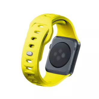Curea de ceas 3mk pentru Apple 38/40/41 mm, galbenă