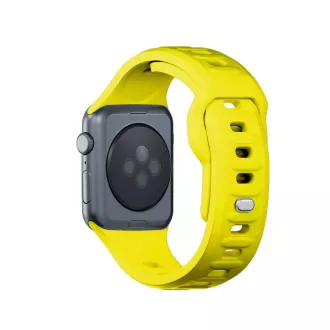 Curea de ceas 3mk pentru Apple 38/40/41 mm, galbenă