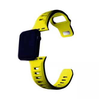 Curea de ceas 3mk pentru Apple 38/40/41 mm, galbenă