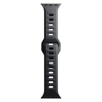 Curea de ceas 3mk pentru Apple 42/44/45/49 mm, neagră