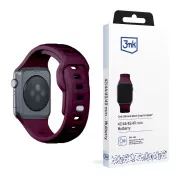 Curea de ceas 3mk pentru Apple 42/44/45/49 mm Mulberry