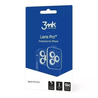 3mk Lens Protection Pro pentru Apple iPhone 16 Pro /16 Pro Max, Curcubeu