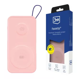 3mk PastelUp Powerbank 10.000 mAh 22,5 W USB 1A1C - roz