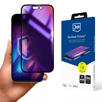 3mk Rainbow Privacy pentru Apple iPhone 15 Pro Max