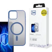 Husă de protecție 3mk Frosty MagCase albastră pentru Apple iPhone 12 Pro Max