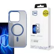Husă de protecție 3mk Frosty MagCase albastră pentru Apple iPhone 16 Pro Max