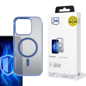 Husă de protecție 3mk Frosty MagCase albastră pentru Apple iPhone 16 Pro Max