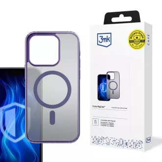 Husă de protecție 3mk Frosty MagCase violetă pentru Apple iPhone 13 Pro