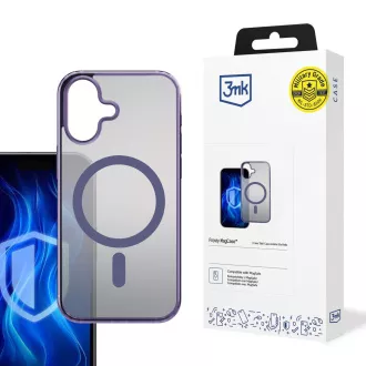 Husă de protecție 3mk Frosty MagCase violetă pentru Apple iPhone 16