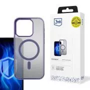 Husă de protecție 3mk Frosty MagCase violetă pentru Apple iPhone 16 Pro