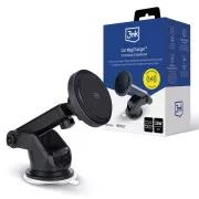 Suport auto 3mk Car MagCharger™ pentru fereastră și bord