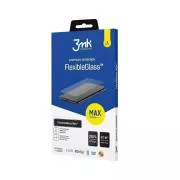Sticlă hibridă 3mk FlexibleGlass Max pentru Samsung Galaxy A35 5G, Neagră