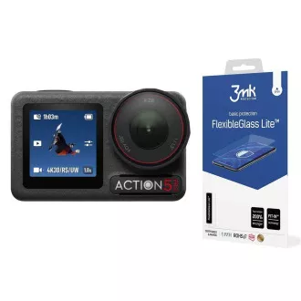 3mk Cam Protection pentru DJI Osmo Action 5 Pro (2x ecran + 1x obiectiv)