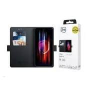 Carcasă de protecție 3mk tip portofel pentru Motorola Moto G75