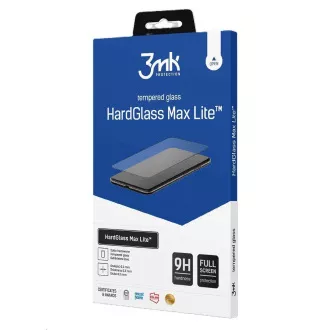 Sticlă securizată 3mk HardGlass Max Lite Neagră pentru Samsung Galaxy S25 Ultra