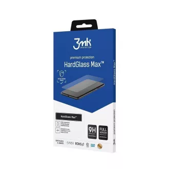 Sticlă securizată 3mk HardGlass Max Neagră pentru Samsung Galaxy A36/A56