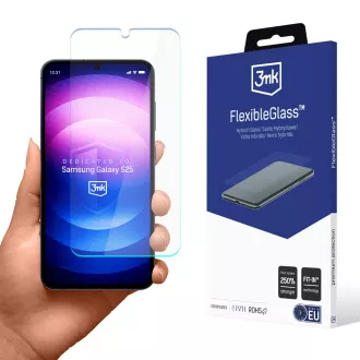 Sticlă hibridă 3mk FlexibleGlass pentru Samsung Galaxy S25