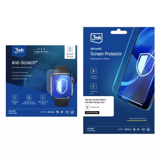 3mk All-Safe - Folie AIO anti-zgârieturi pentru ceas, complet umedă, 5 buc.