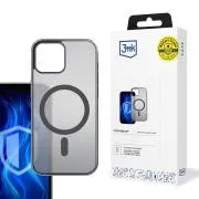Husă de protecție 3mk Frosty MagCase neagră pentru Apple iPhone 17 Pro Max
