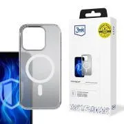 Husă de protecție 3mk Frosty MagCase albă pentru Apple iPhone 17 Pro Max